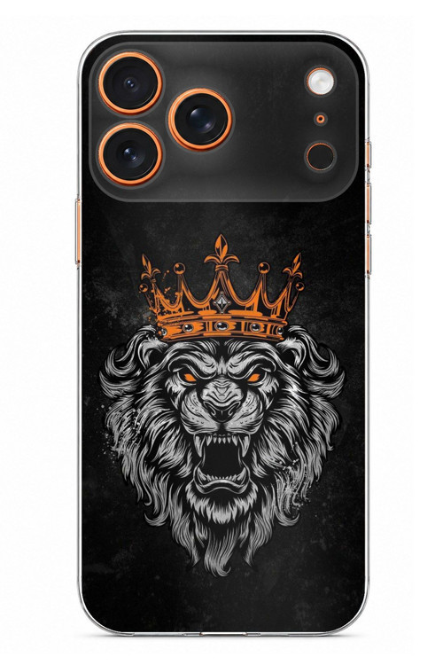 iPhone 17 PRO MAX Uyumlu Kurt Ruhu Baskılı Silikon Kılıf