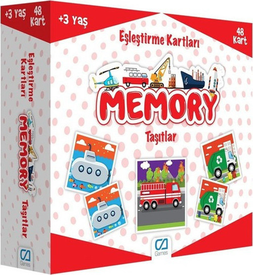 Eşleştirme Kartları Taşıtlar 48 Kart 5038