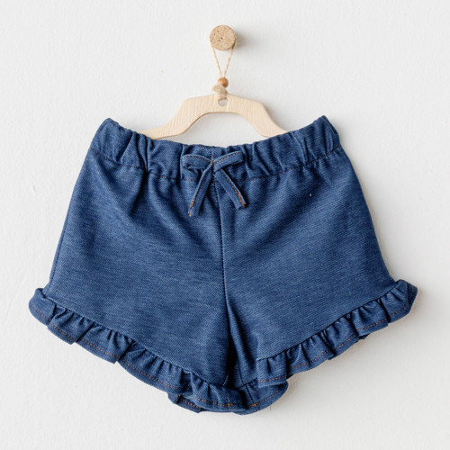 AC25938 Casual Bebek Şort İndigo