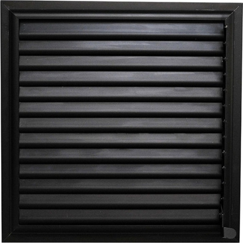 Siyah Alüminyum 60x40 cm Menfez Banyo Havalandırma Menfezi