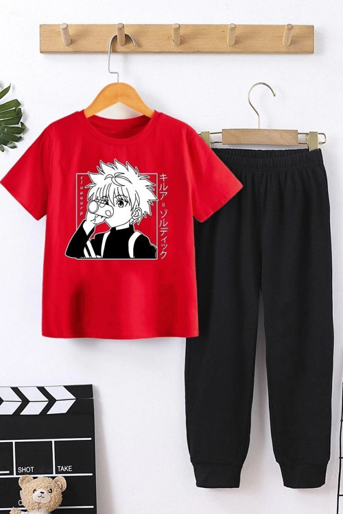 Çocuk Killua Zoldyck Eşofman Takımı