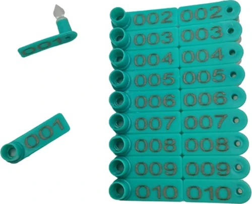 25 Adet TURKUAZ Renk Kuzu Küpesi (Parmak Küpe)+ Pens Ucu Hediyeli