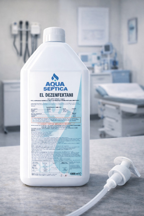 Karvel Medikal Septica El ve Cilt Dezenfektanı 1000 ml Hızlı Etkili Hijyen Solüsyonu