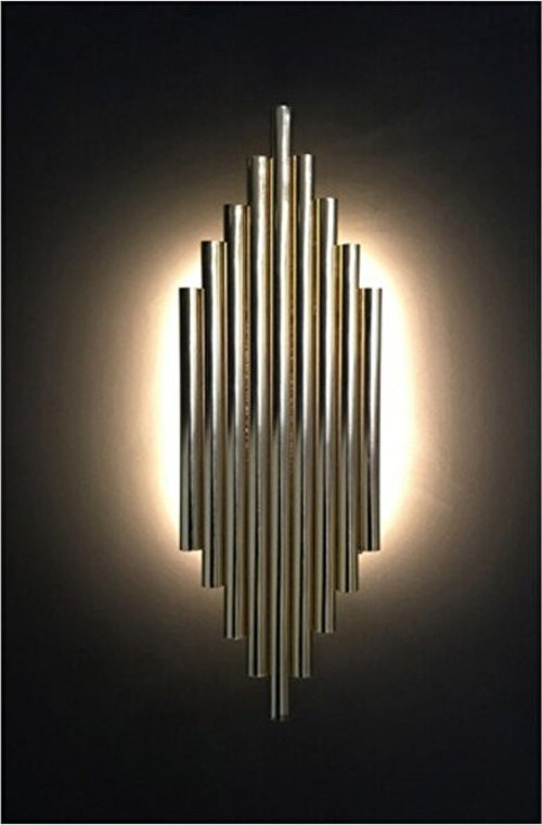 Mylights Mat Gold Metal Aplik Retro Rustik Aplik
