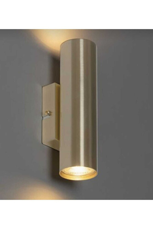 gunisigi LED ampullü çift yonlu inox LED aplik duvar aplik gece lambası