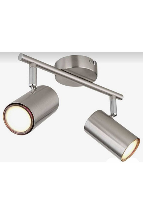 gün ışığı LED ampullü paslanmaz inox LED spot ped avize hareketli başlık
