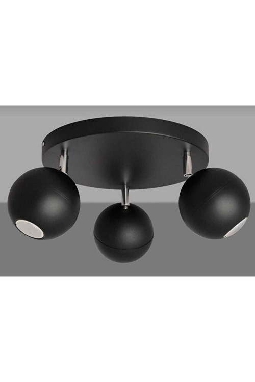 mylights spor led avize hareketli başlık gün ışığı ampullü küre led spot üçlü