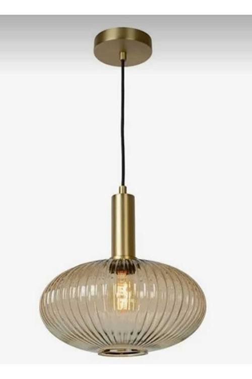 MYLİGHTS RUSTİK BAL SARKIT AVİZE 25CM BRONZ ASKILI SPOR TEKLİ AVİZE