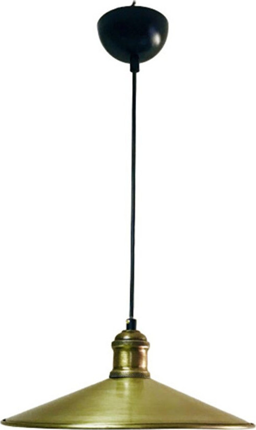 S Retro Rustik Eskitme Metal Sarkıt 40 Cm