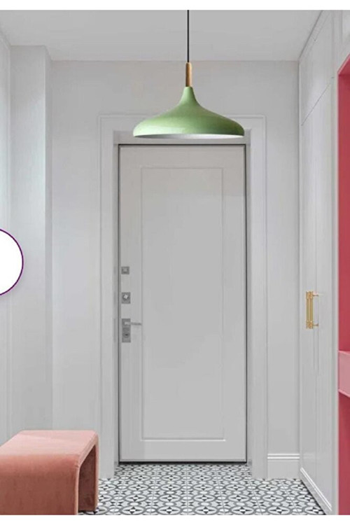 mylights tek fiyatıdır metal yeşil sarkıt avize modern spor avize 35cm salon mutfak koridor
