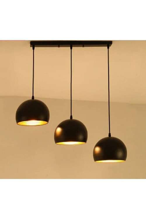 Mylights Masa Üstü Küre Metal Sarkıt Avize Kasa 60 Cm
