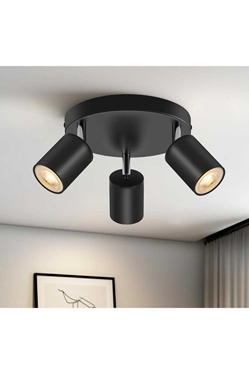 MYLİGHTS ÜÇLÜ 30 CM LED AVİZE LED SPOT GÜN IŞIĞI AMPULLÜ