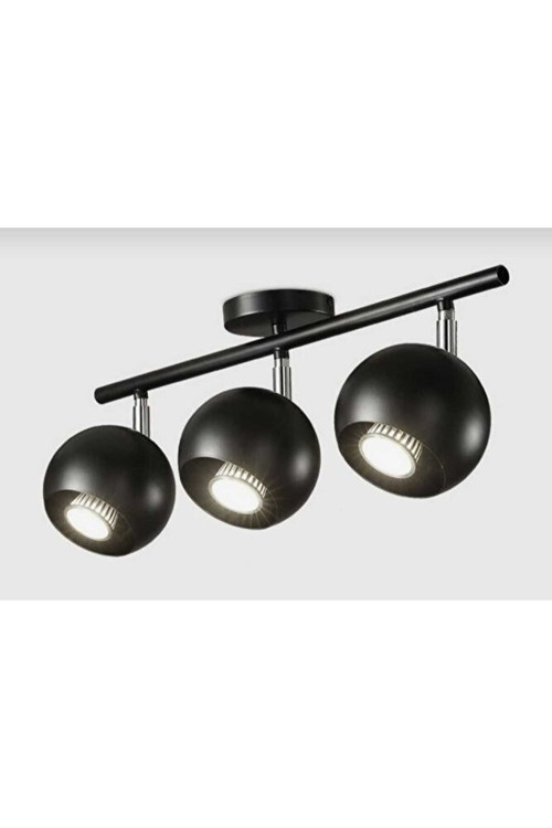 mylights modern spot 50 cm kasalı metal gövde c ampullu gun isigi ampullu