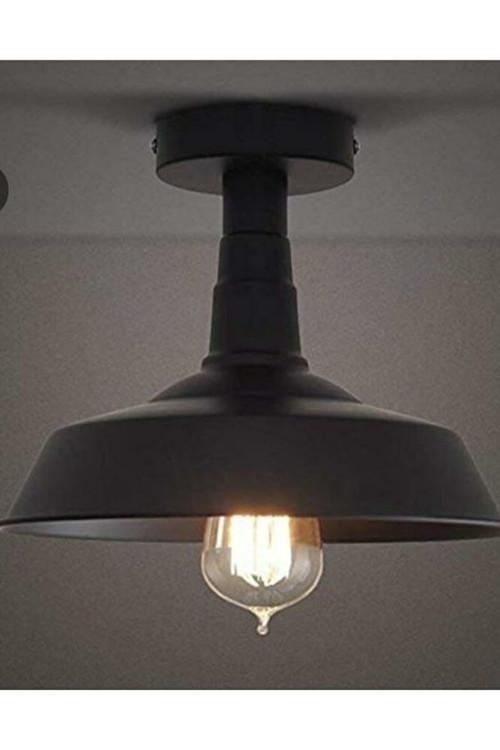 Mylights Retro Tavan Avize Metal Sarkıt 30 Cm Rustik Avize