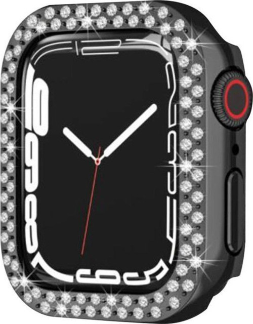 Apple Watch 42mm Taşlı Kasa - Siyah