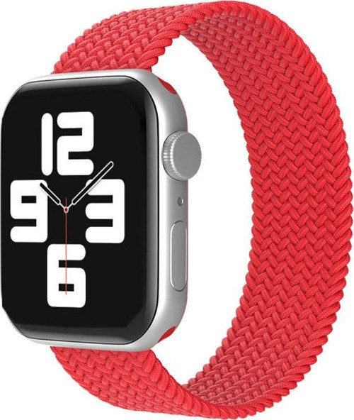 Apple Watch 38mm Ayarlı Solo Silikon Kordon - Kırmızı