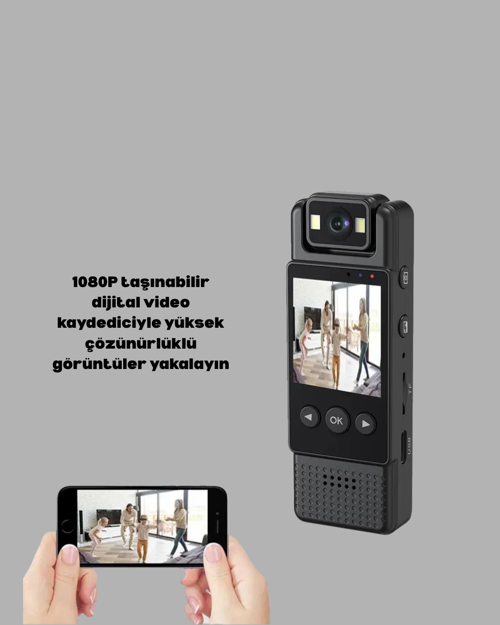 Kamera Full Taşınabilir Güvenlik Kayıt