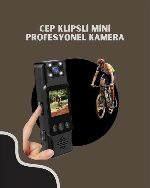 Özellikli Taşınabilir Kamera – 1.3” Tft Ekran, 3Mp Fotoğraf, 128Gb Kart Desteği