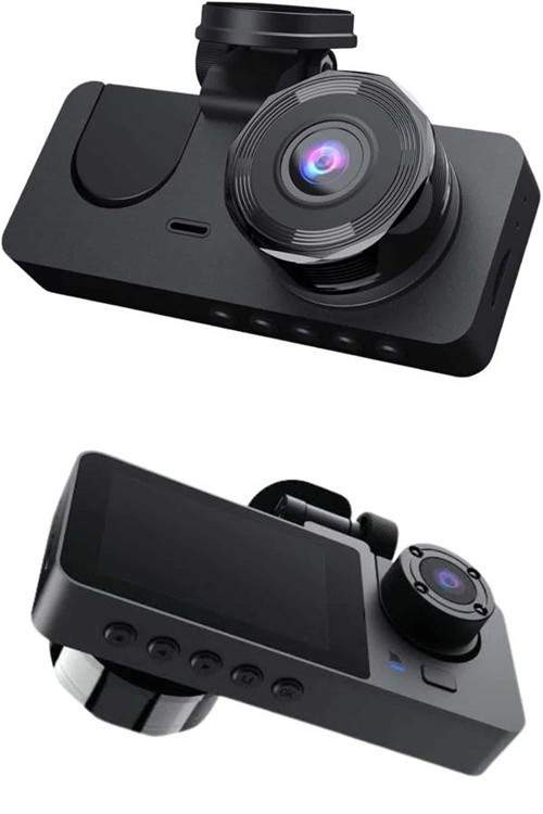 Yol Kayıt Araç Kamerası Dvr 3 Kameralı 2.0In Ekranlı Ön İç Arka