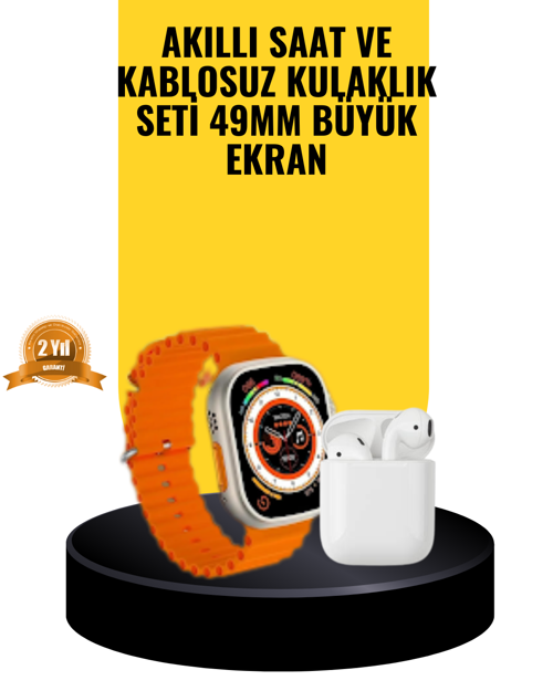Watch 9 Akıllı Saat Sesli Görüşme Özellikli Seti