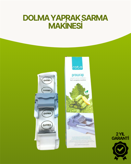 Pratik Yaprak Sarma Aleti – Zahmetsiz, Hızlı Eşit Boyda Sarmalar İçin İdeal