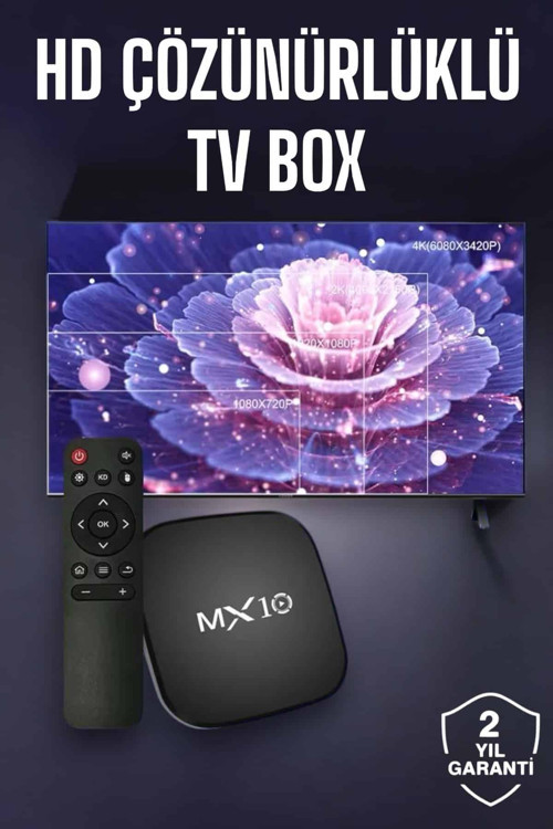 Tv Box 4 Çekirdekli Wi̇fi̇ Bağlantılı