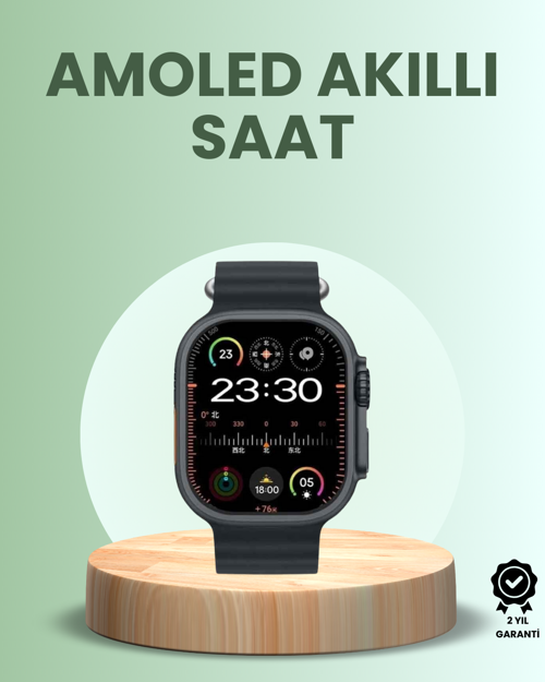 Akıllı Saat Display 15 Gün Dayanıklı Batarya
