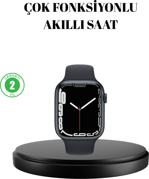 1.9 İnç Akıllı Saat – 5.0, Şarjlı, Ip68 Su Geçirmez Akıllı Saat