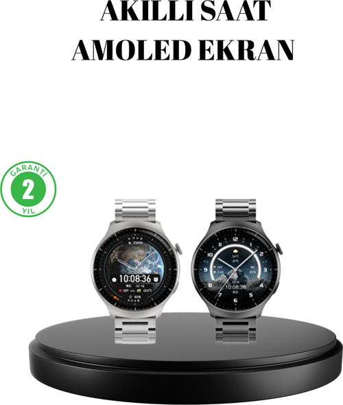 Şarjlı Görüşmeli Akıllı Saat – &