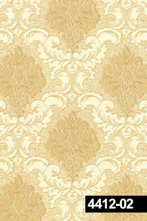 Crown 4412-02 Dore Damask Desenli Duvar Kağıdı