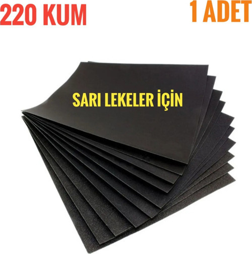 Kağıt Su Zımparası 220 Kum ( 1 Adet )