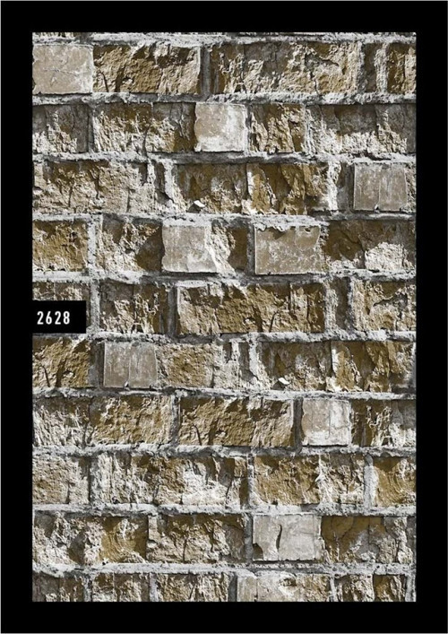 Wall212 Toprak Taş Tuğla Desenli Duvar Kağıdı 2628 5,33 M2