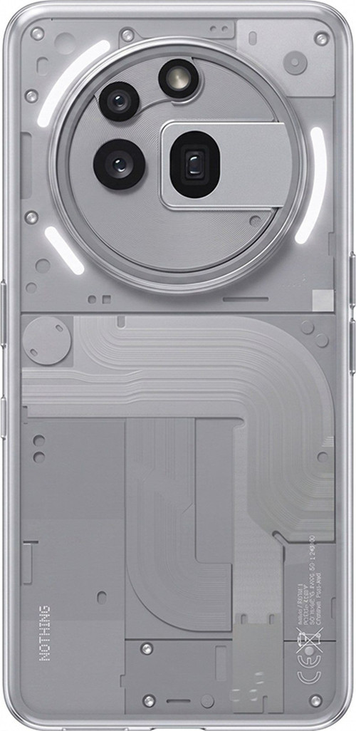 Nothing Phone (3a) Pro Uyumlu Şeffaf Silikon Kılıf