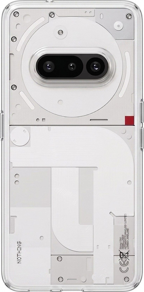 Nothing Phone (3a) Uyumlu Şeffaf Silikon Kılıf