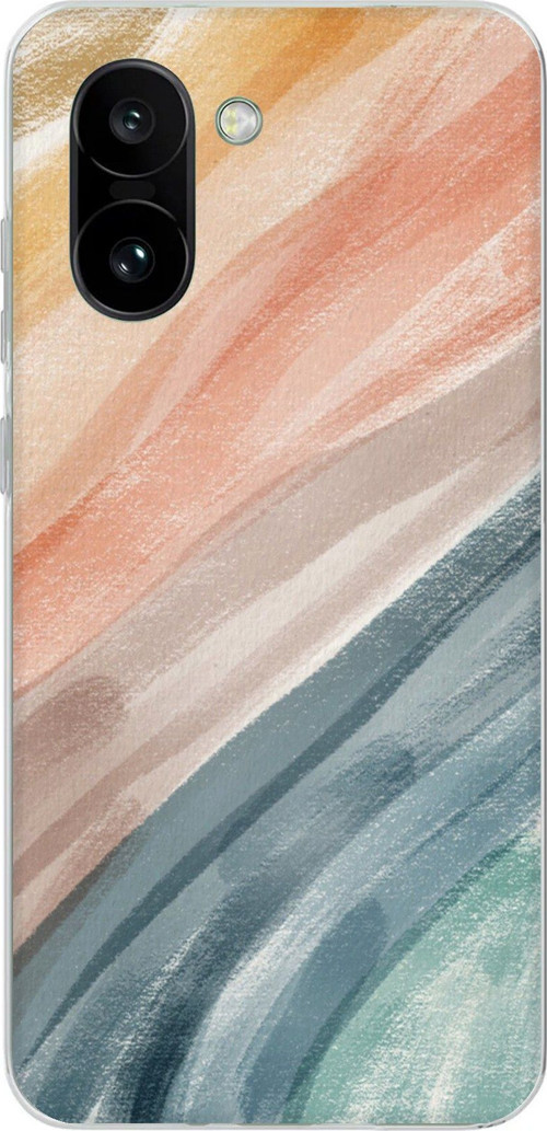 OnePlus 15R Uyumlu Modern Renk Paleti Baskılı Silikon Kılıf