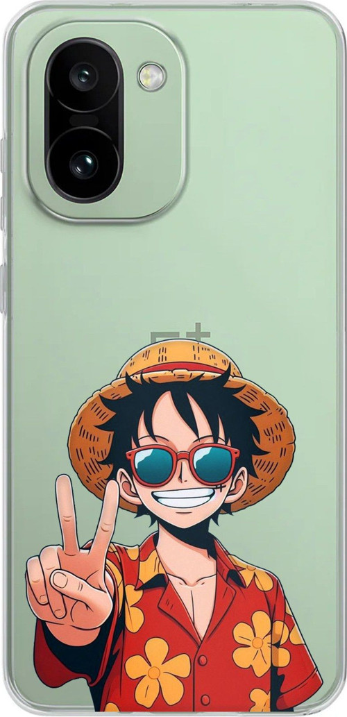 OnePlus 15R Uyumlu Monkey D. Luffy Tasarımlı Baskılı Silikon Kılıf