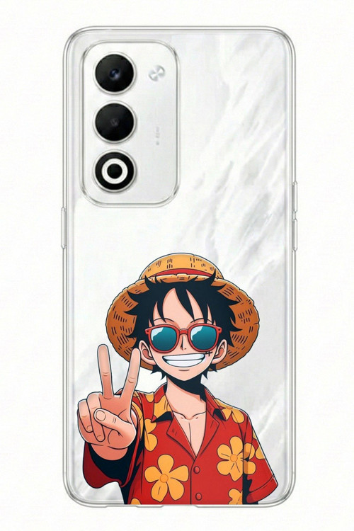 OPPO A5 4G Uyumlu Monkey D. Luffy Tasarımlı Baskılı Silikon Kılıf