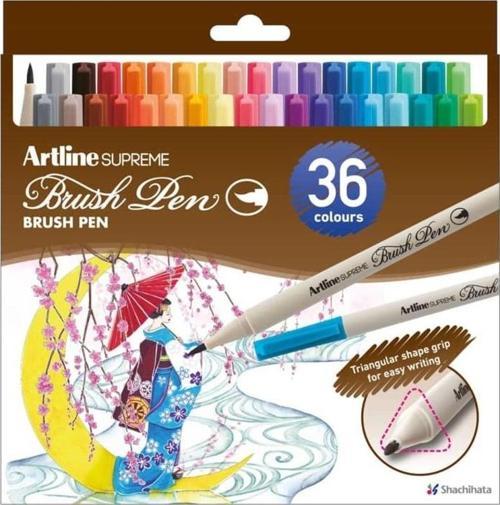 Supreme Brush Uçlu Kalem Seti 36 renk