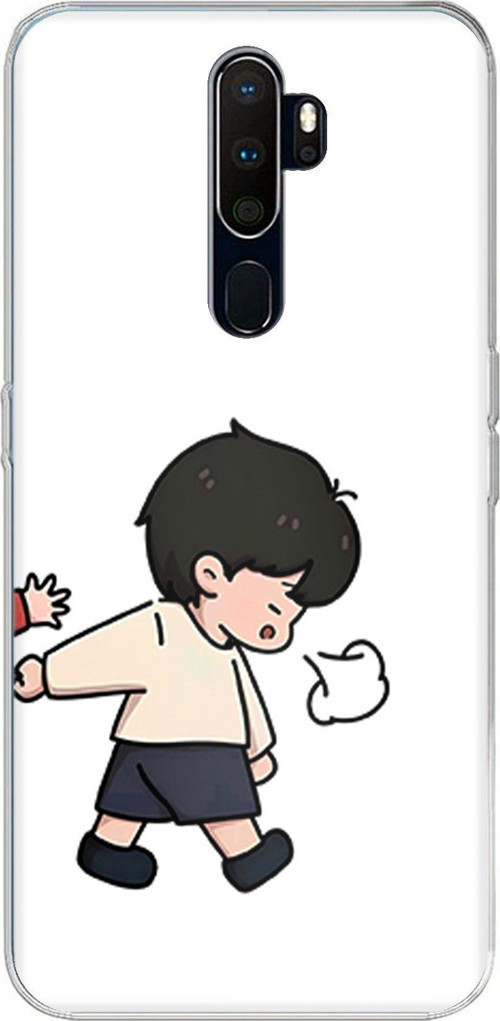 Oppo A5/A9 2020 Uyumlu Zorla Götürülen Sevgili - Çift Kombini Baskılı Silikon Kılıf
