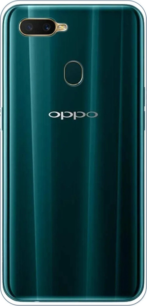 Oppo A5S-AX7-A12 Uyumlu Şeffaf Silikon Kılıf