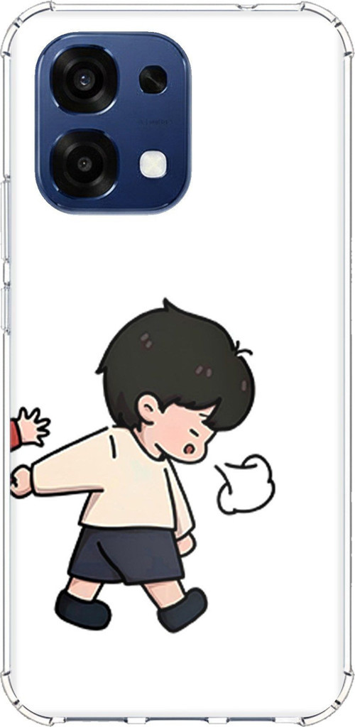 Oppo A6 PRO Uyumlu Zorla Götürülen Sevgili - Çift Kombini Baskılı Silikon Kılıf