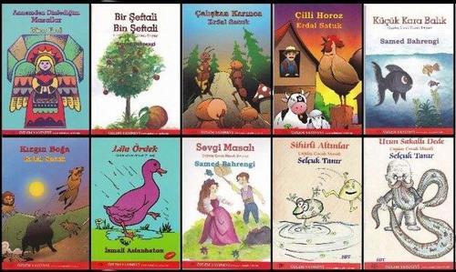 Sekiz Yaş Masal Kitapları Seti - 10 Kitap Takım