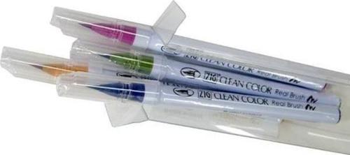 Clean Color Real Brush Fırça Uçlu Marker Kalem 4 RENK SET DEEP