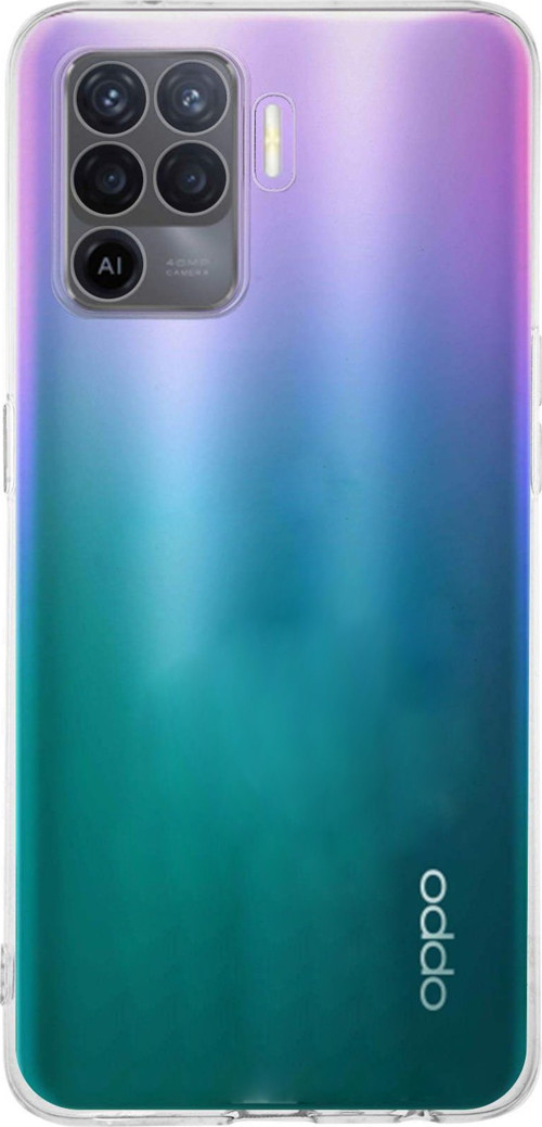 OPPO Reno 5 Lite Uyumlu Şeffaf Silikon Kılıf