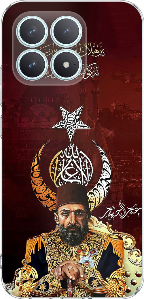 POCO F8 PRO Uyumlu Abdülhamid Han Baskılı Silikon Kılıf