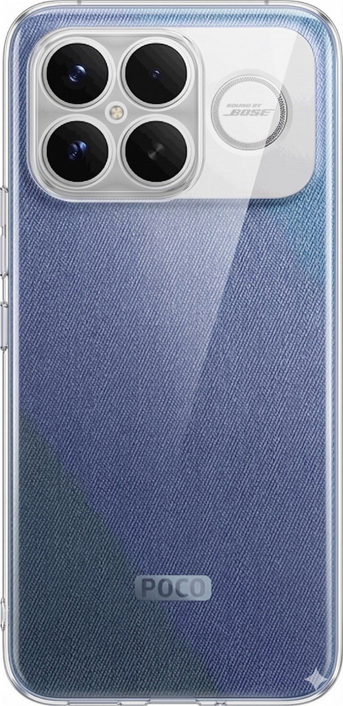 Poco F8 Ultra Uyumlu Şeffaf Silikon Kılıf