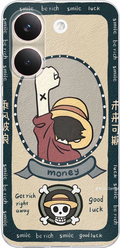 POCO X8 PRO Uyumlu One Piece Dolar Baskılı Silikon Kılıf