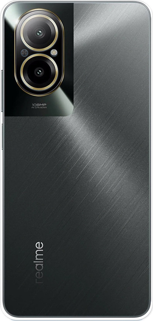 Realme 12 Lite Uyumlu Şeffaf Silikon Kılıf