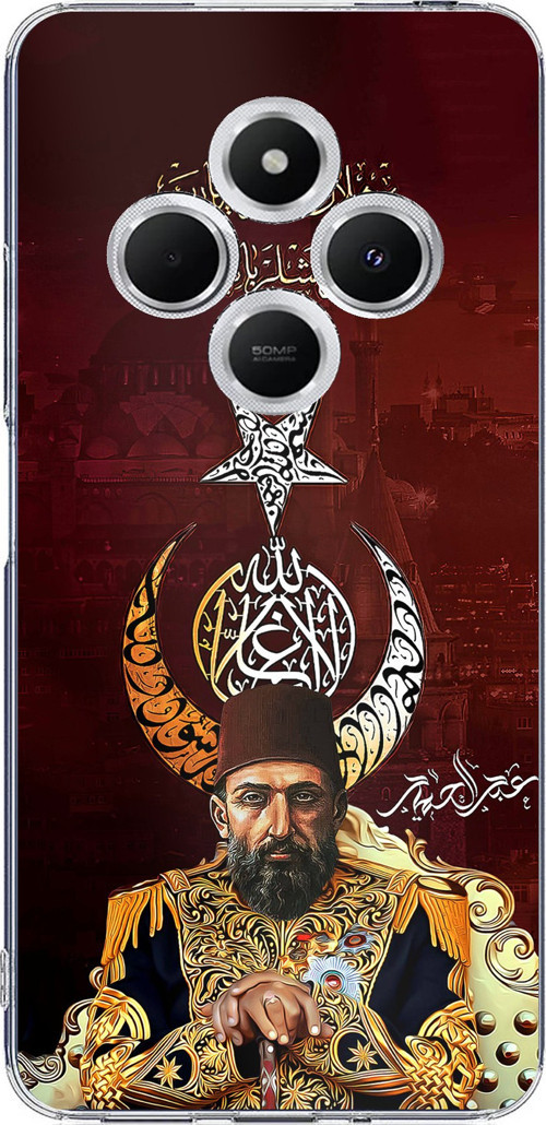 Redmi 14C Uyumlu Abdülhamid Han Baskılı Silikon Kılıf