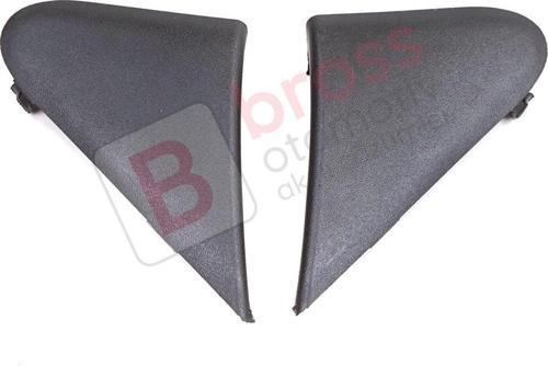 Dacia Dokker Lodgy için Yan Ayna Köşe Plastiği Bakaliti Seti 638756739R 638743083R